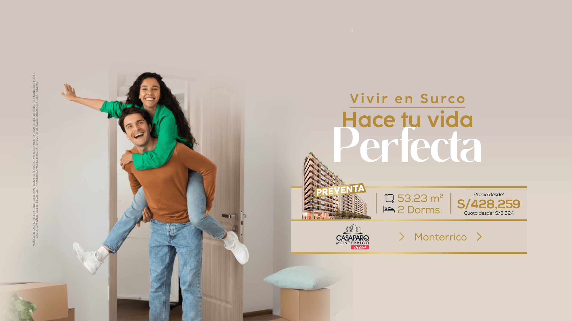 Departamentos venta surco