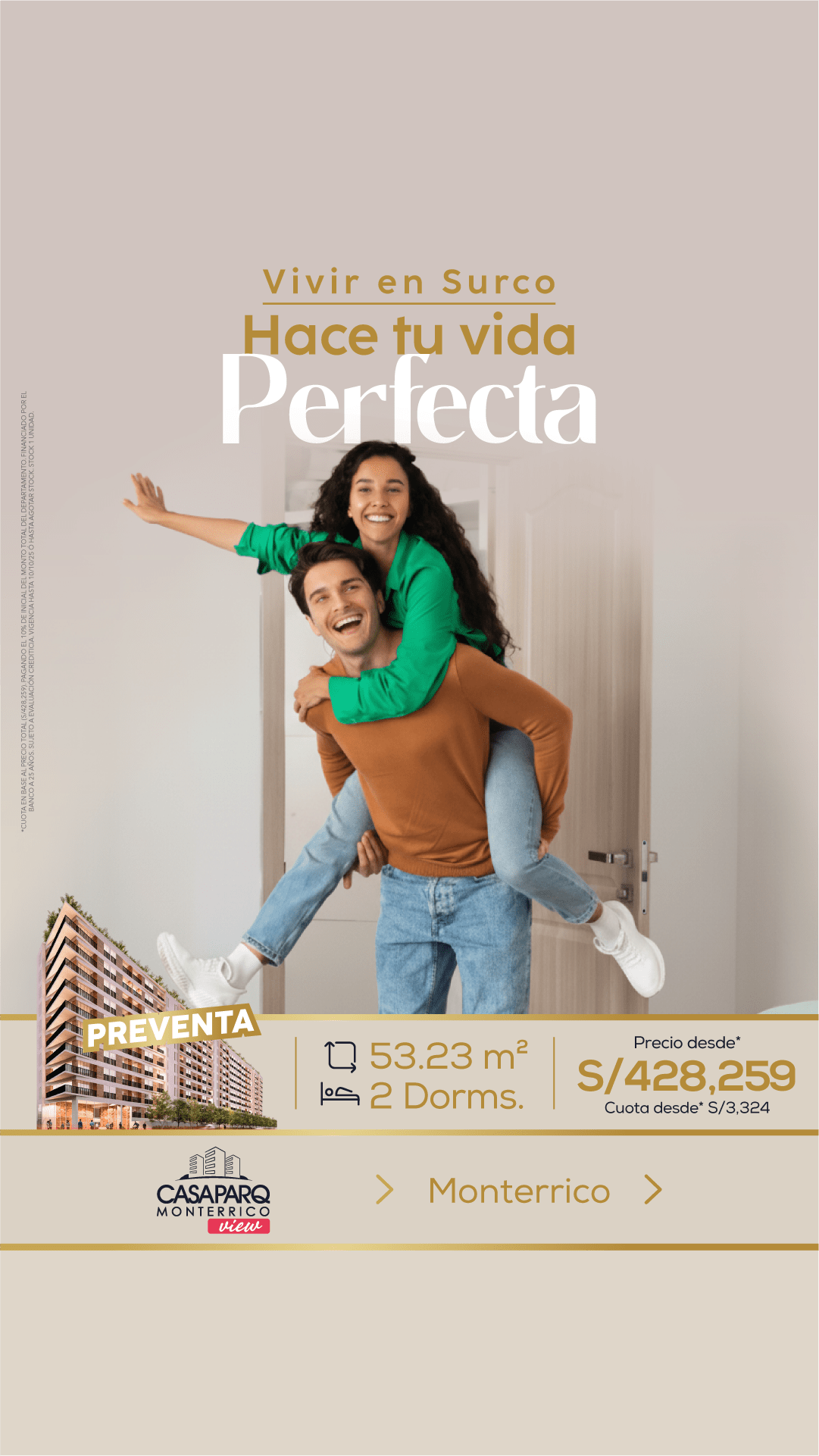 Departamentos venta surco