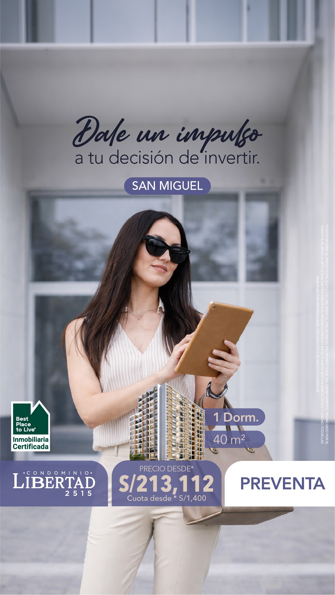 LIBERTAD 40M2 VERTICAL